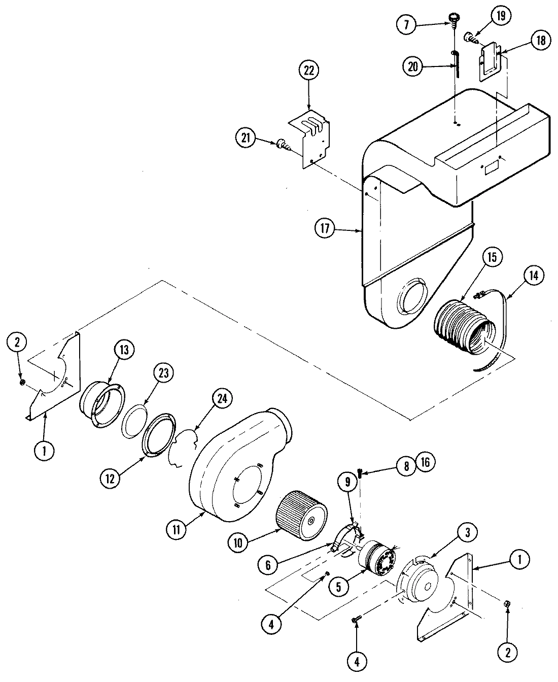 02 - BLOWER MOTOR-BLOWER/PLENUM