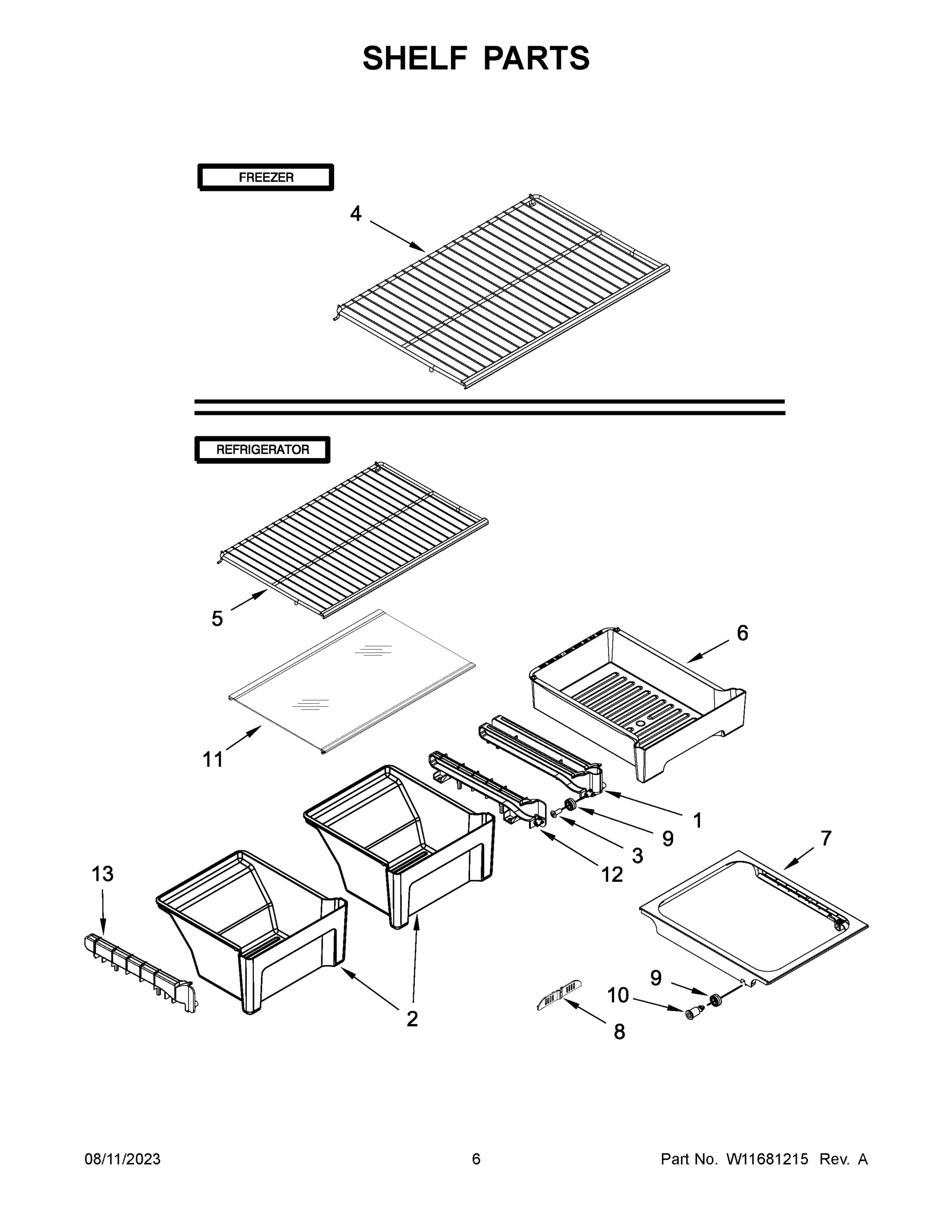 04 - SHELF PARTS