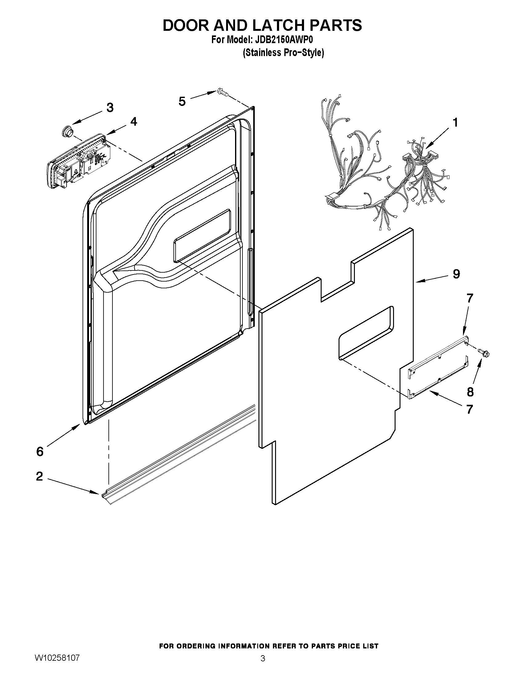 03 - DOOR AND LATCH PARTS