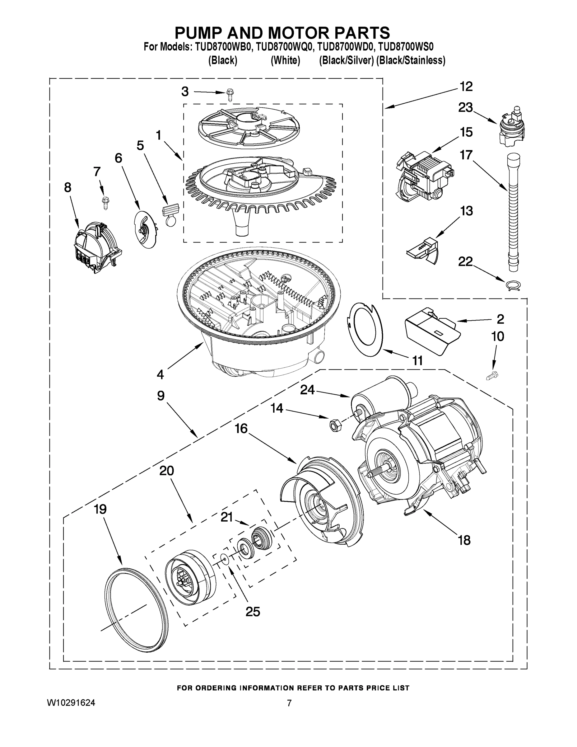 06 - PUMP AND MOTOR PARTS
