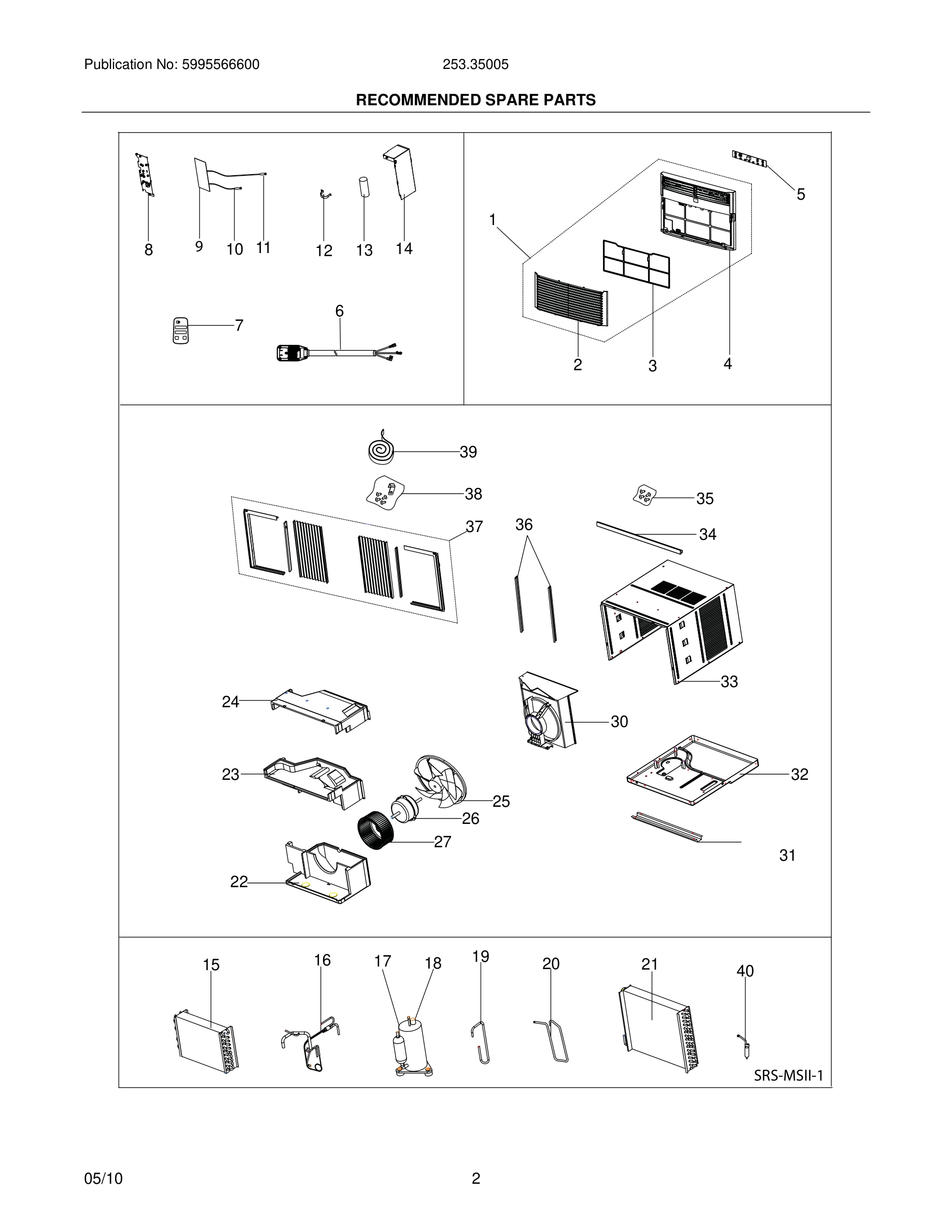 03 - RECOMMENDED SPARE PARTS