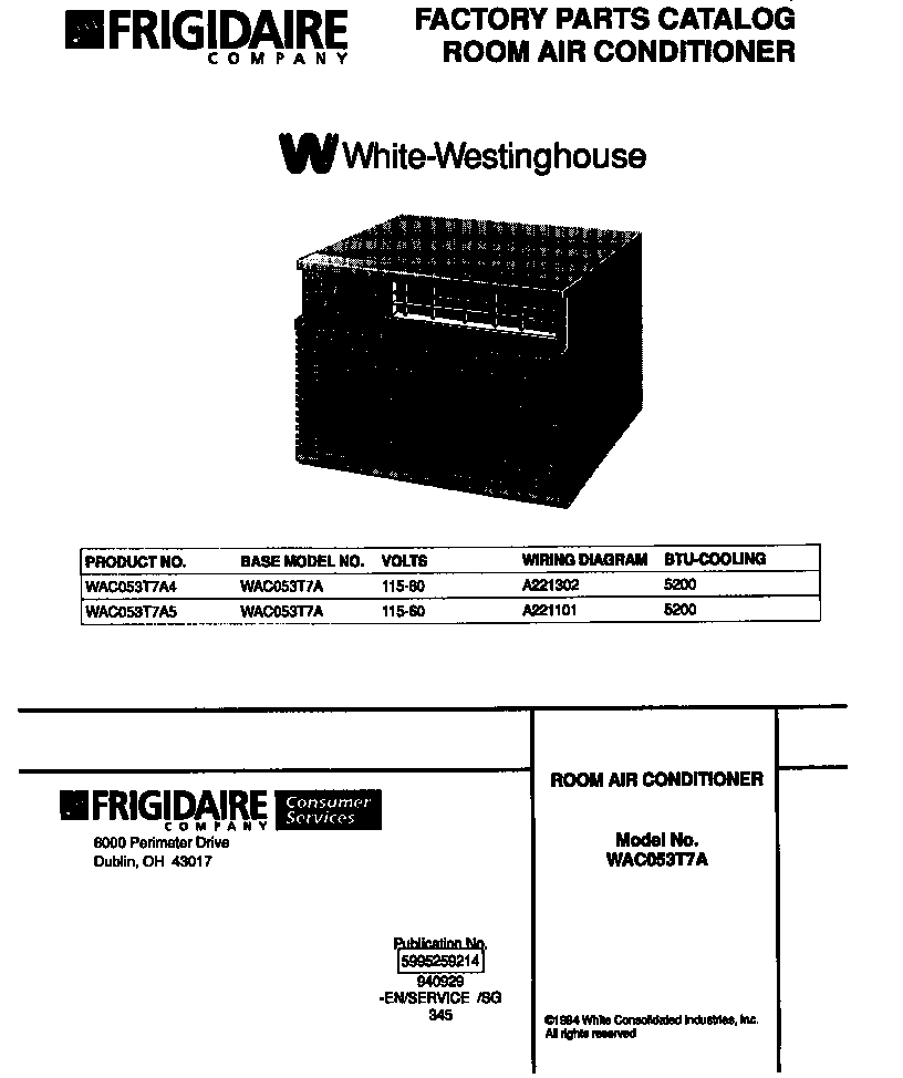 01 - ROOM AIR CONDITIONER