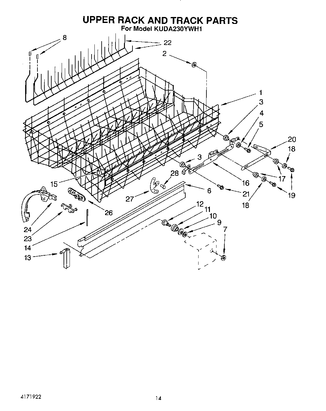 10 - UPPER RACK AND TRACK