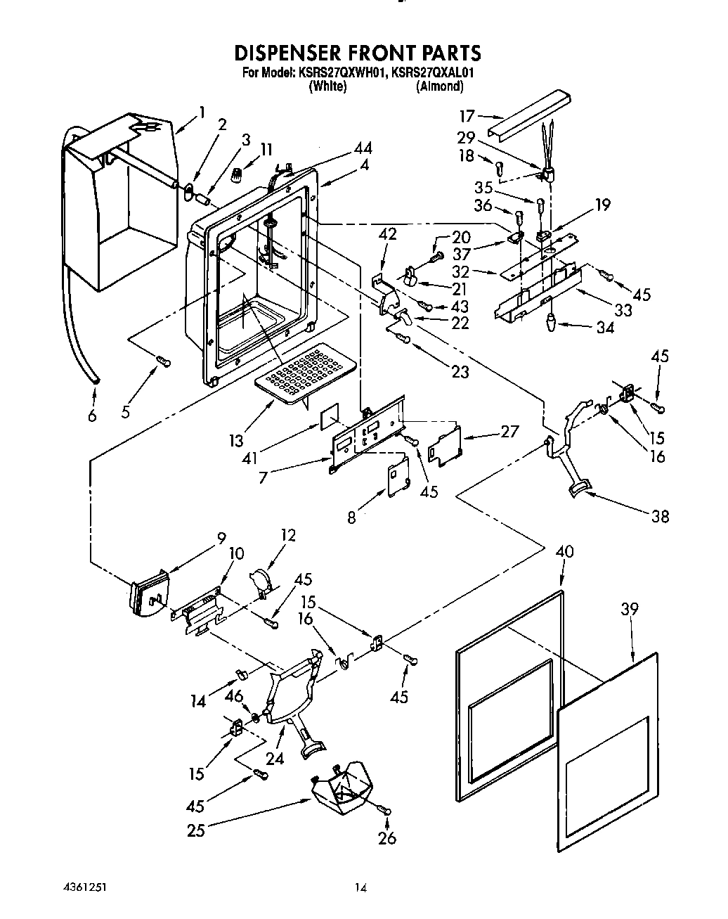 09 - DISPENSER FRONT