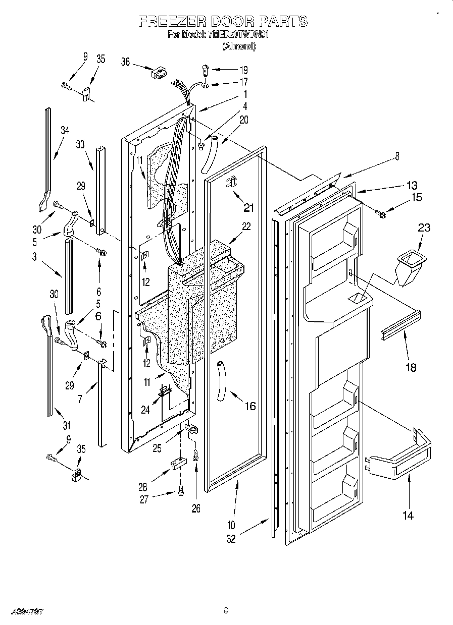 06 - FREEZER DOOR