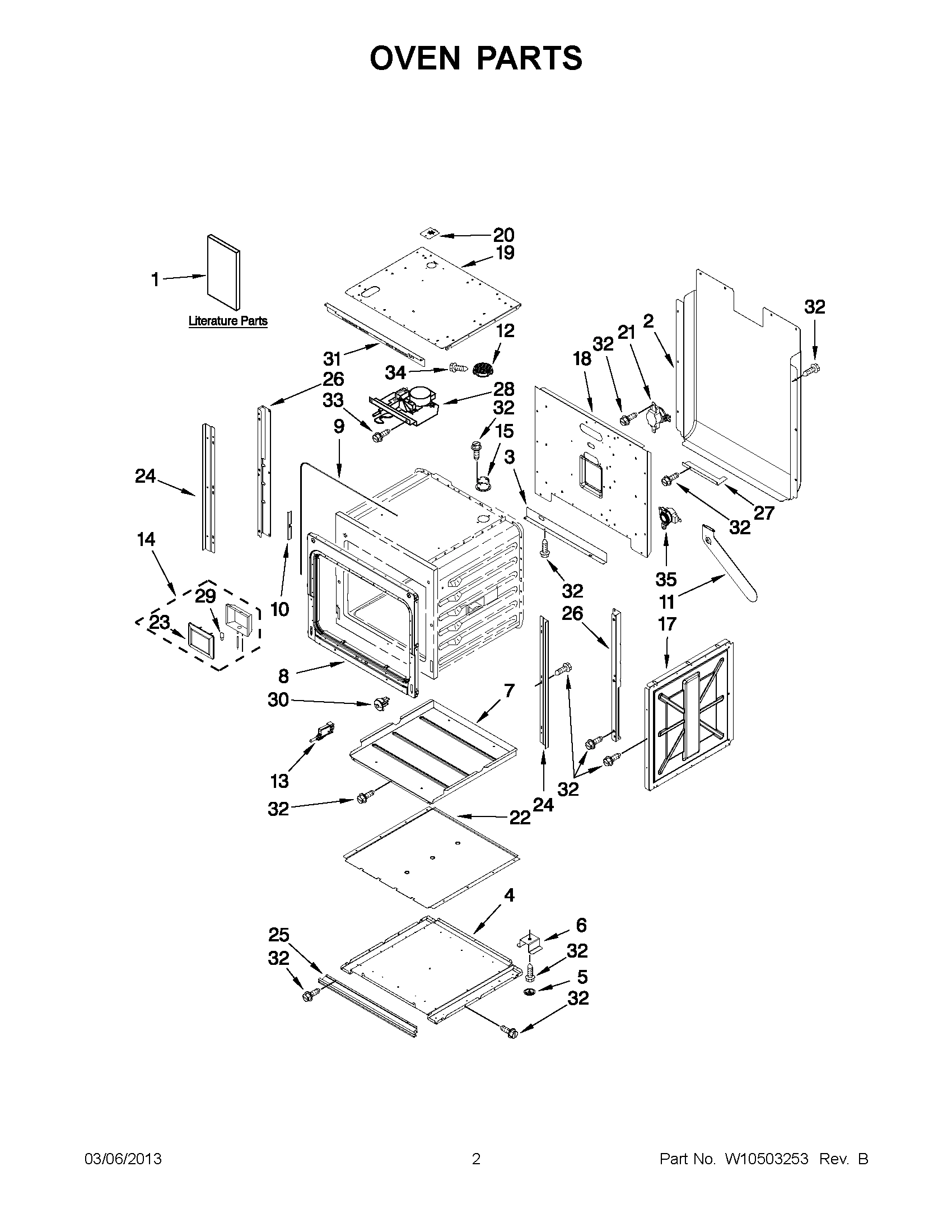 01 - OVEN PARTS
