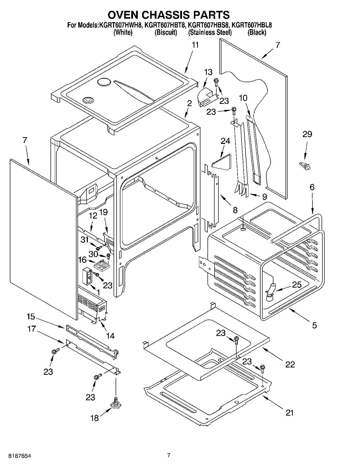 05 - OVEN CHASSIS
