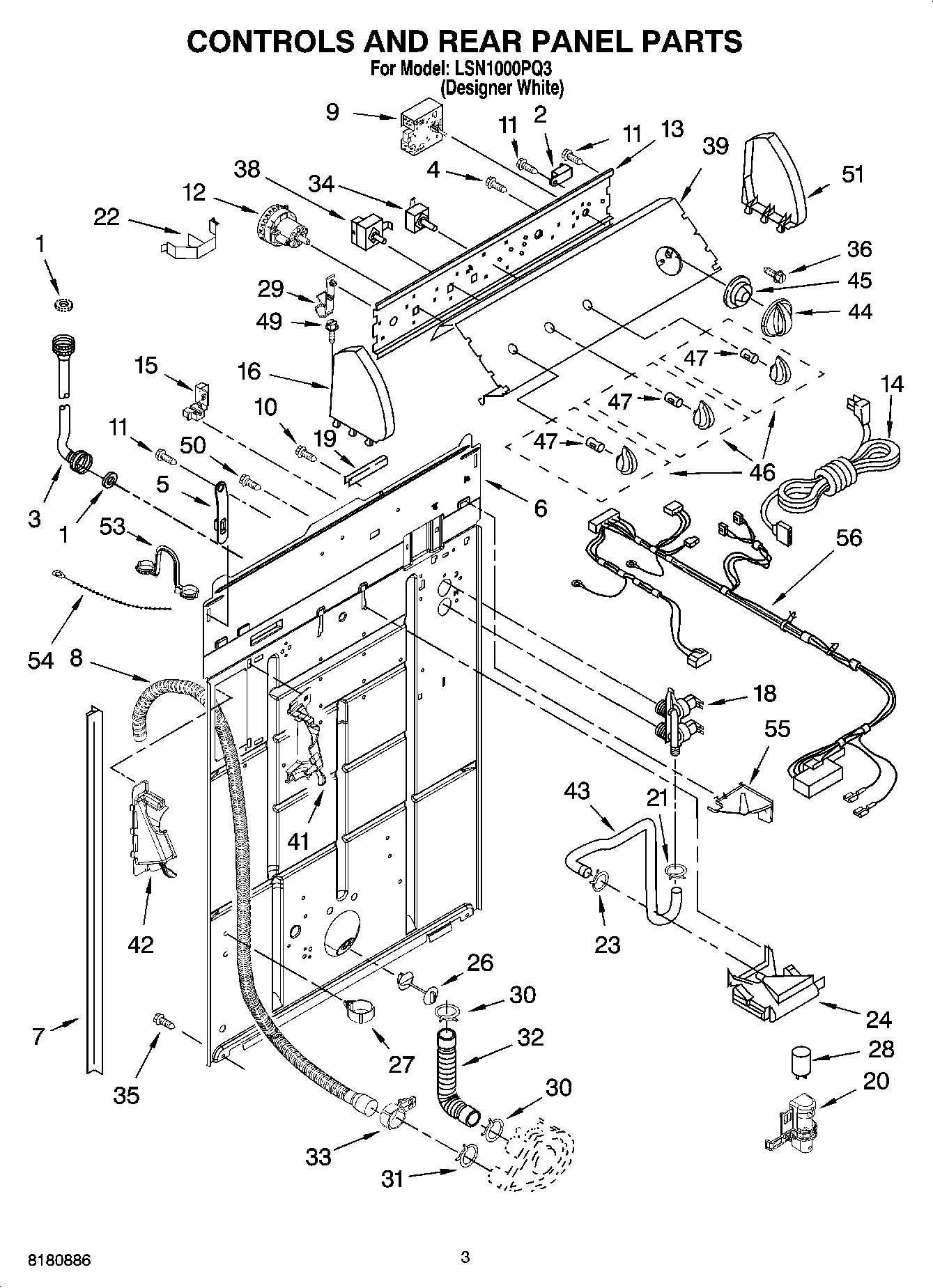 02 - CONTROLS AND REAR PANEL PARTS