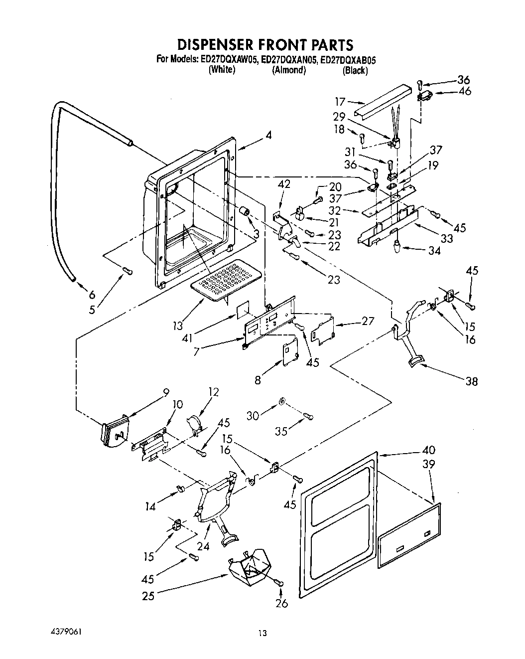 08 - DISPENSER FRONT