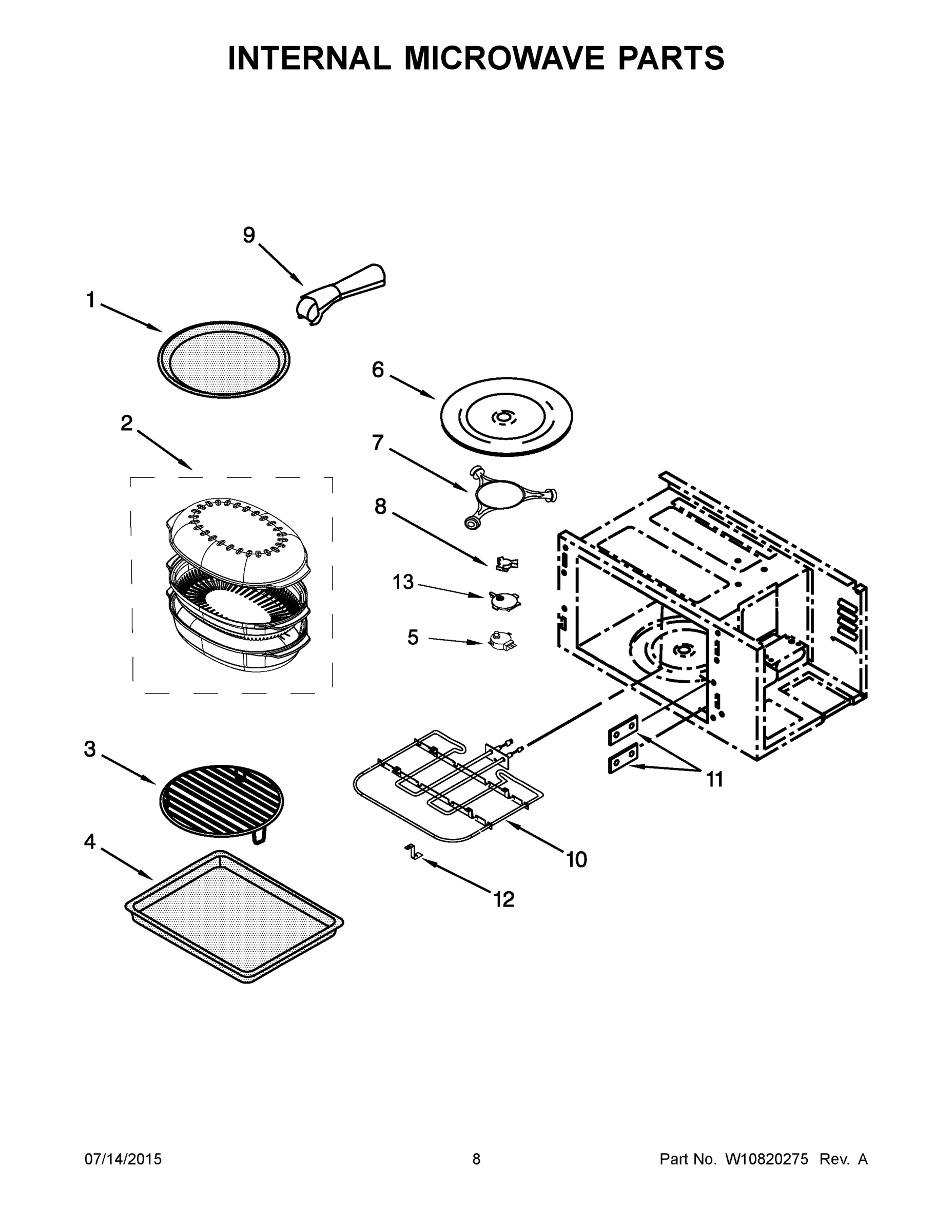 05 - INTERNAL MICROWAVE PARTS