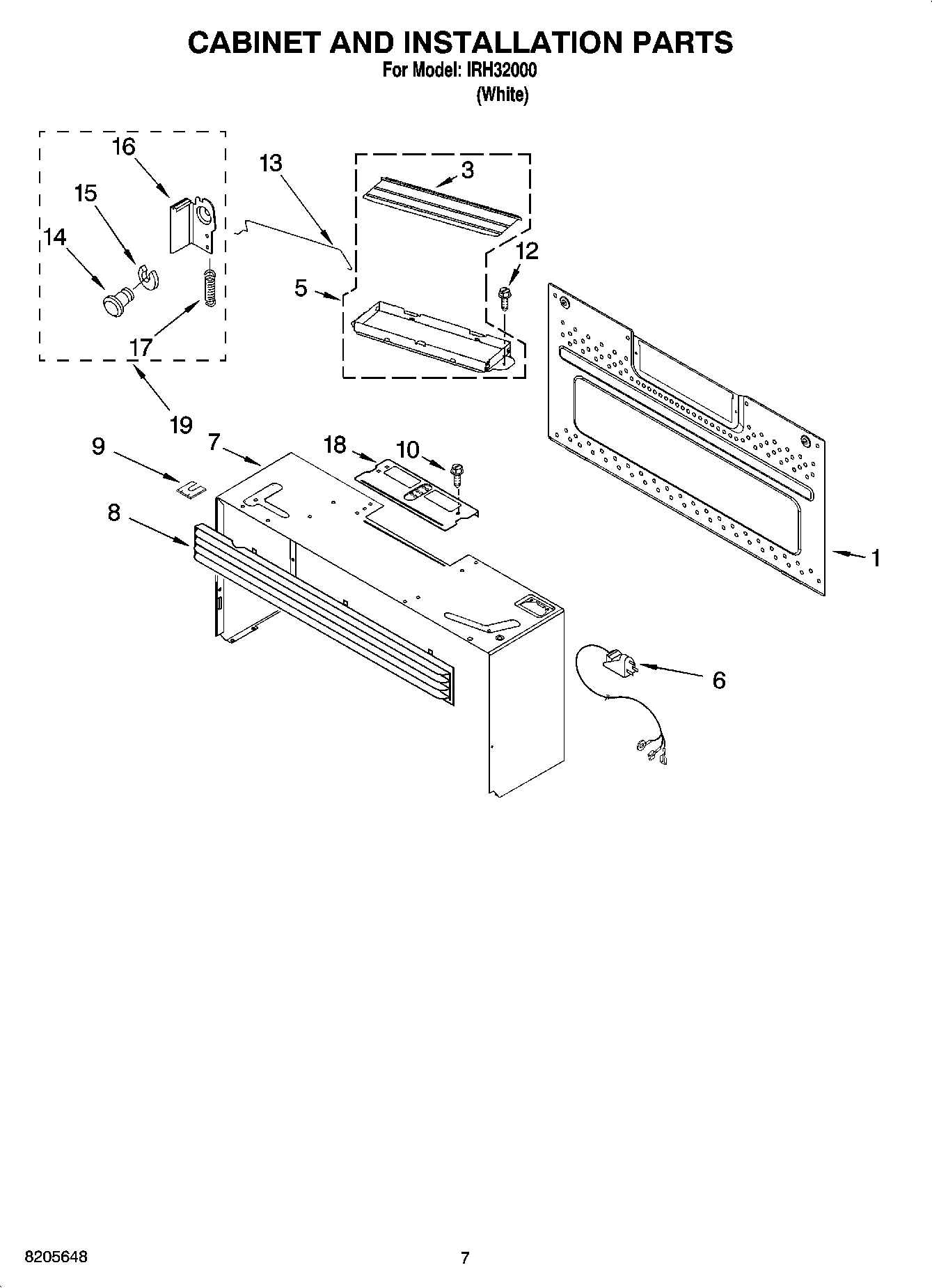 06 - CABINET AND INSTALLATION PARTS