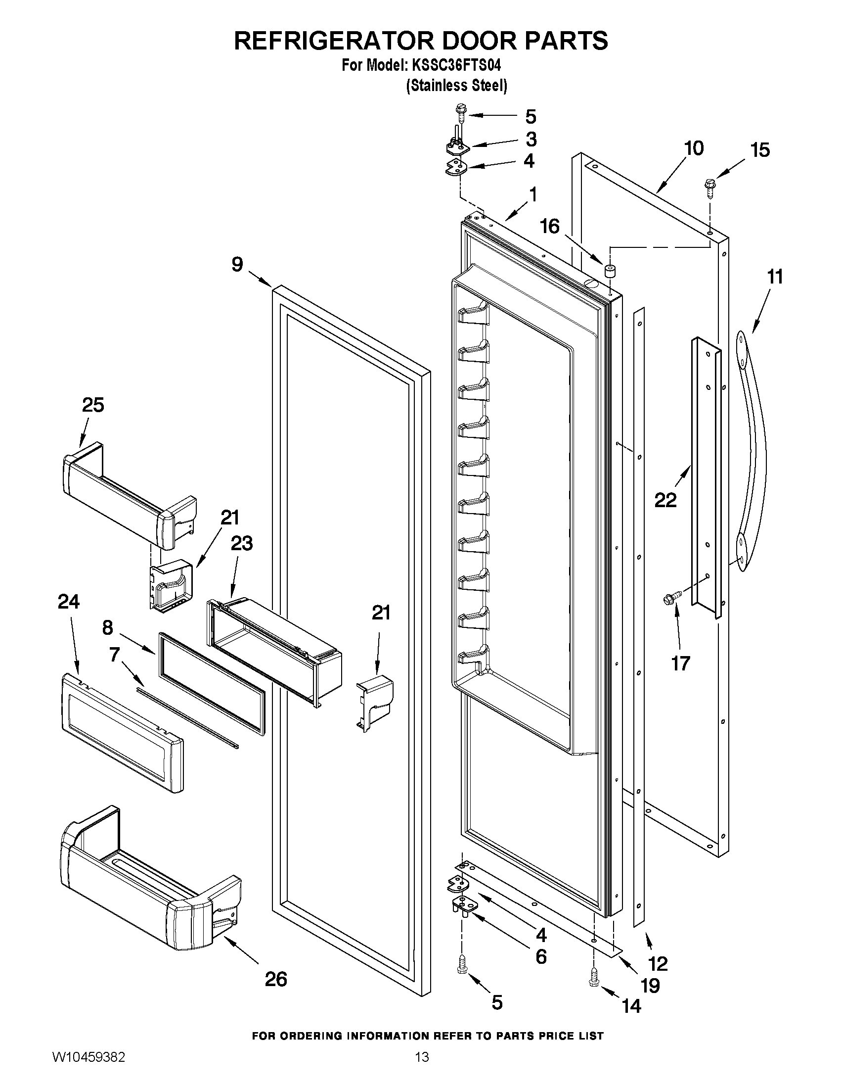 09 - REFRIGERATOR DOOR PARTS