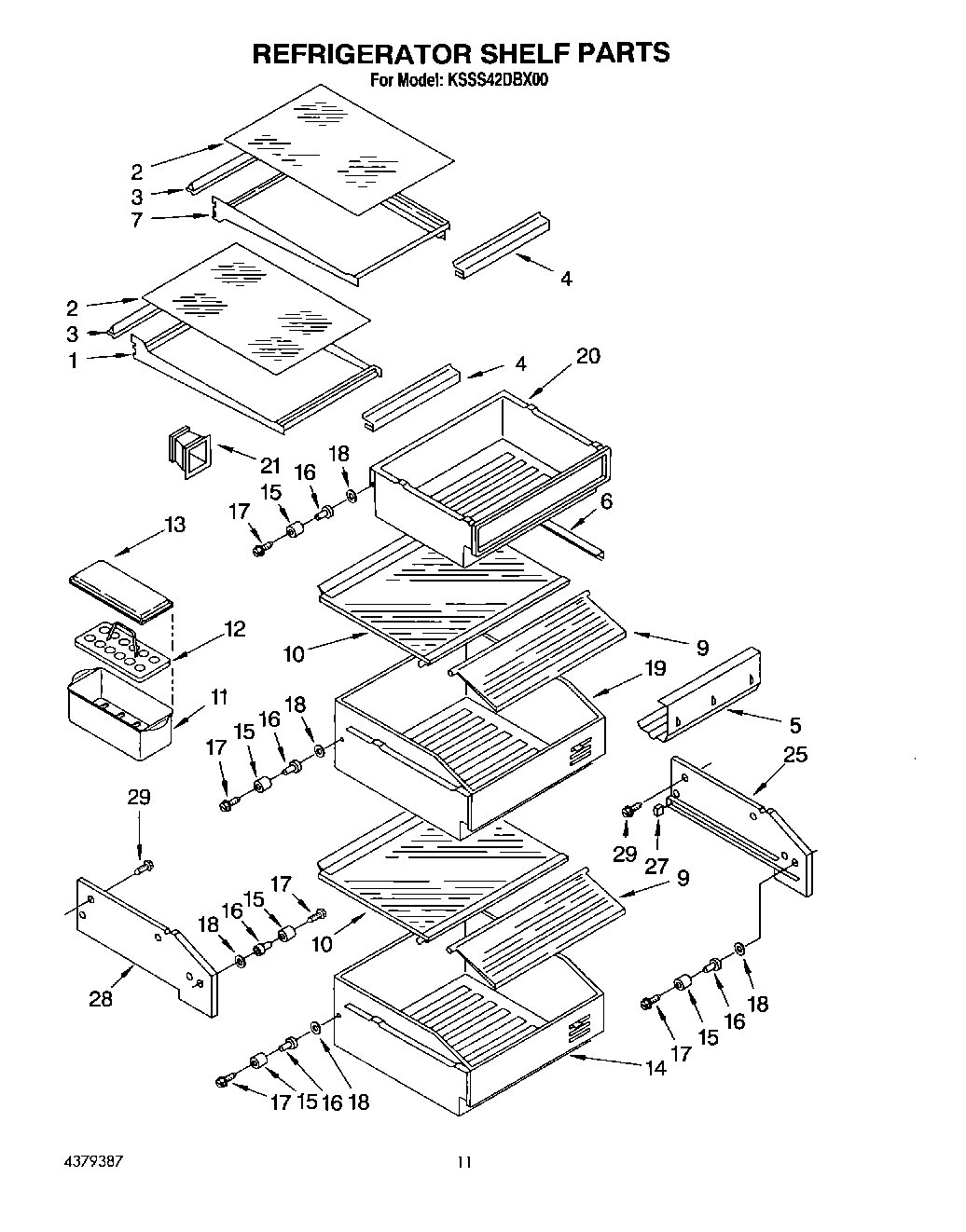 09 - REFRIGERATOR SHELF