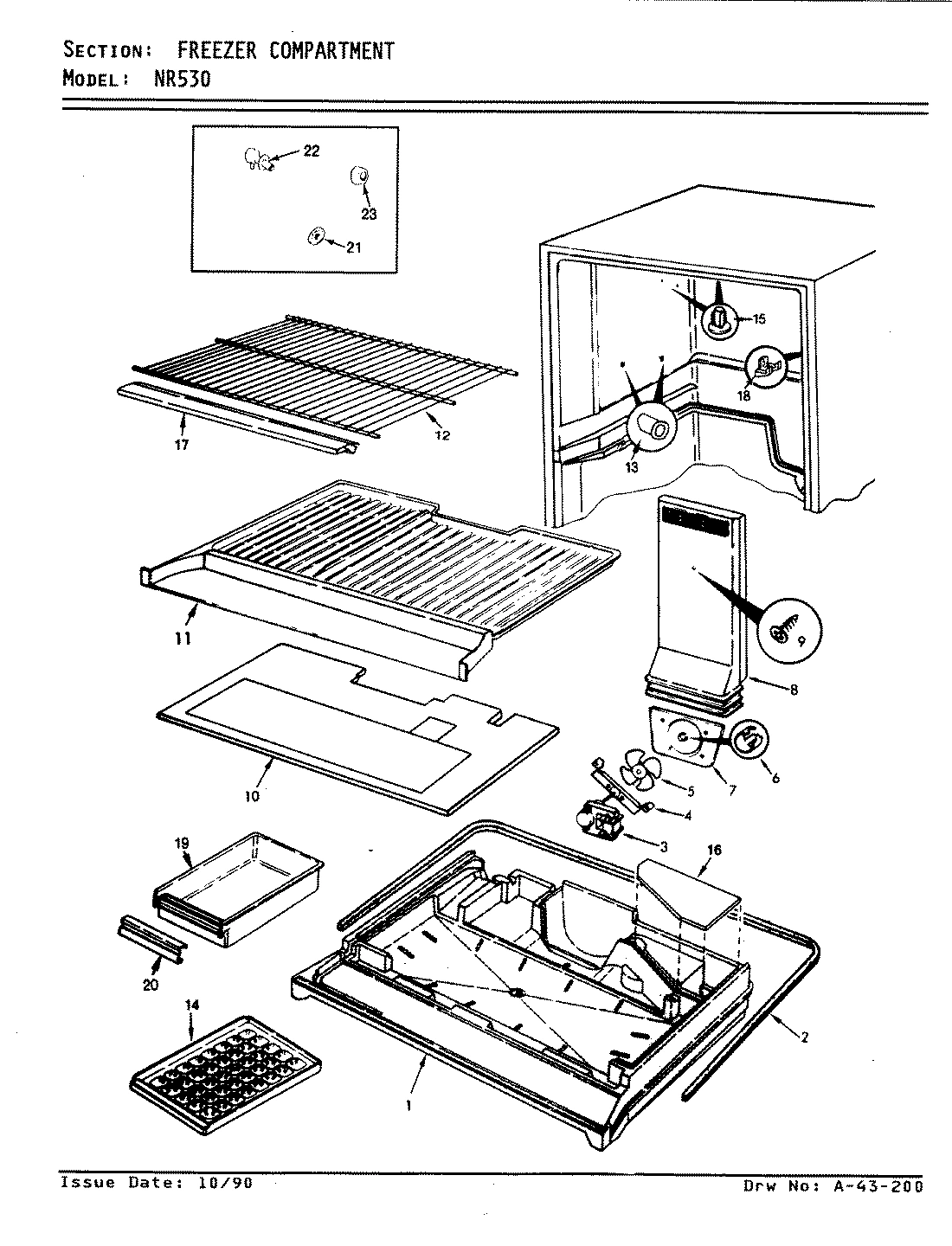 01 - FREEZER COMPARTMENT