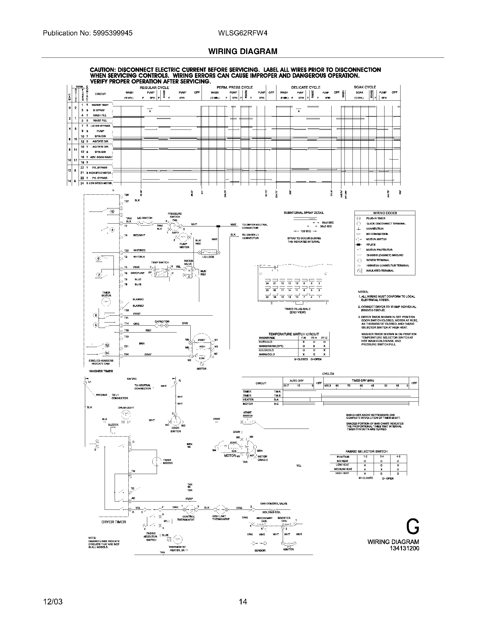 14 - WIRING DIAGRAM
