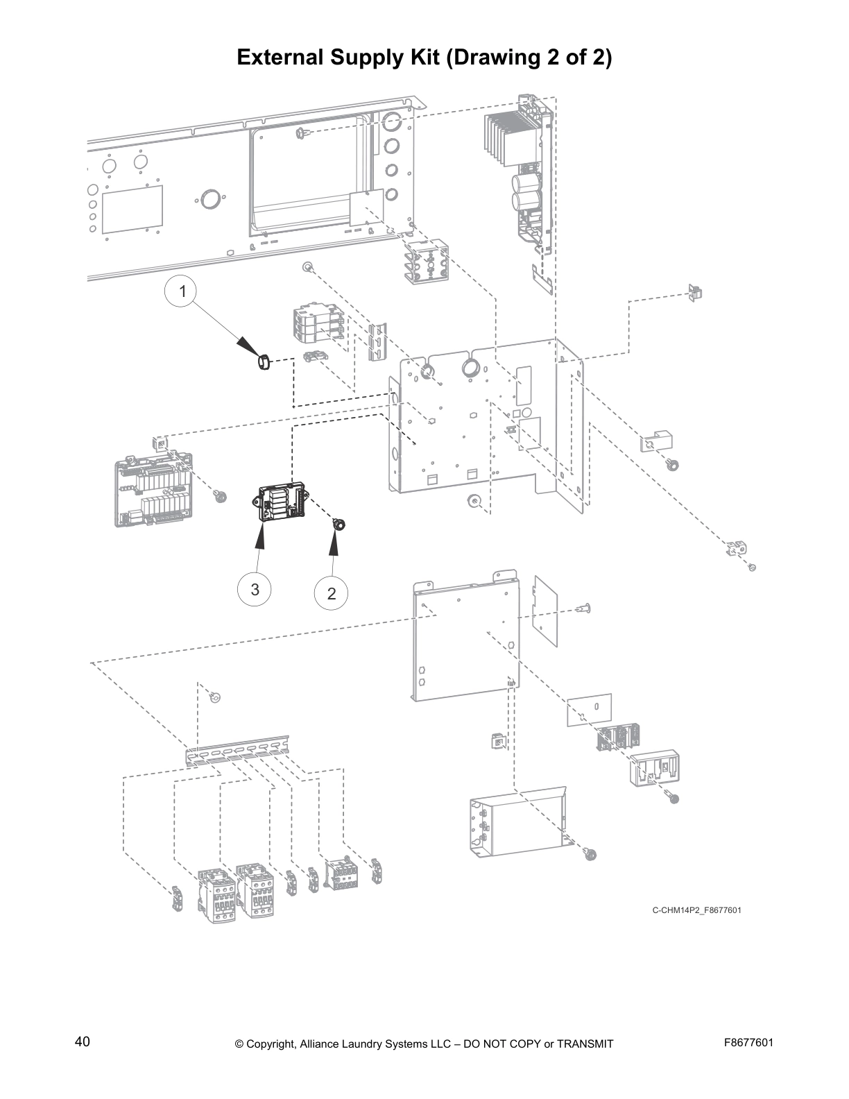 External Supply Kit (Drawing 2 of 2)