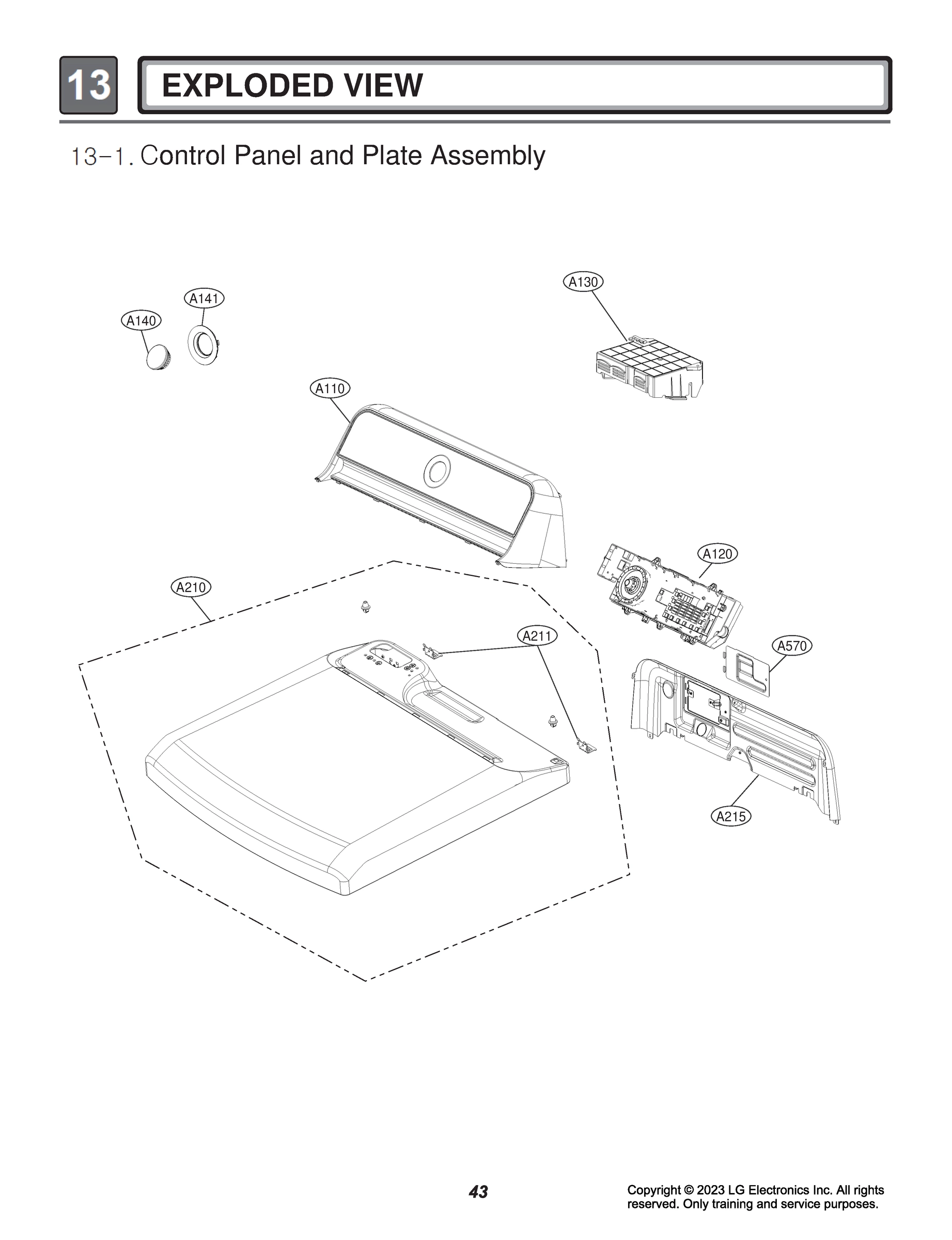 CONTROL PANEL AND PLATE ASSEMBLY