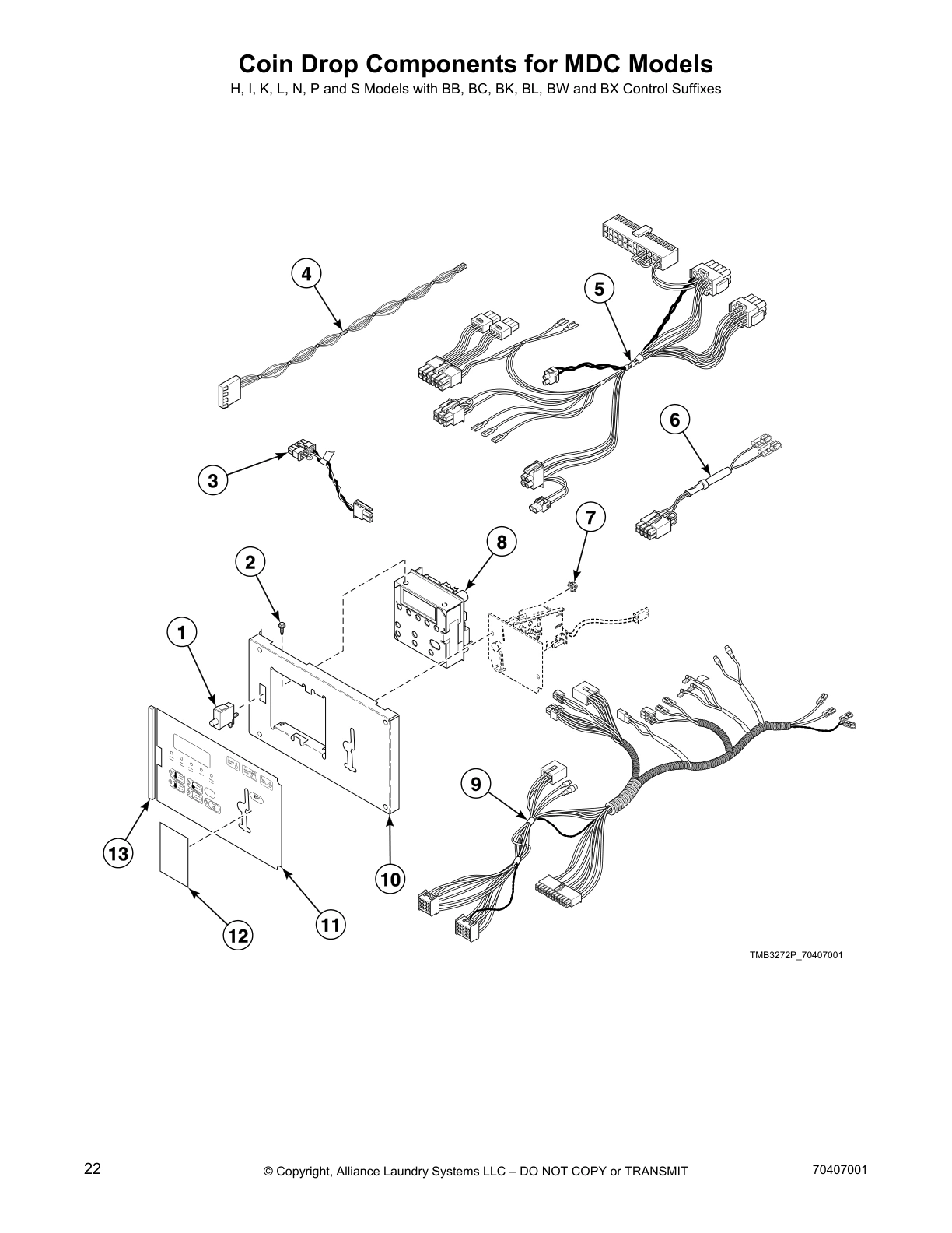 Coin Drop Components for MDC Models