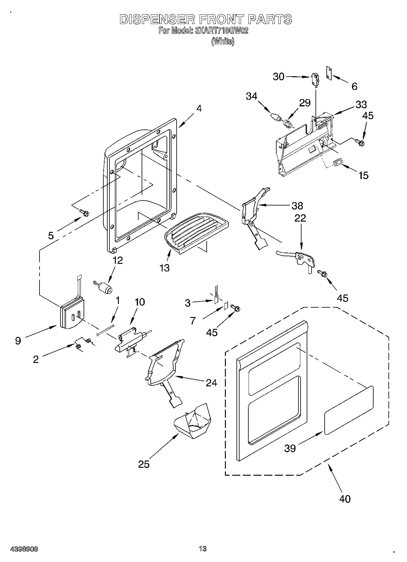 07 - DISPENSER FRONT