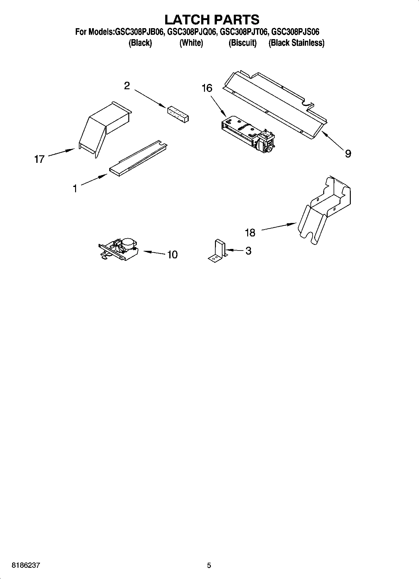 04 - LATCH PARTS