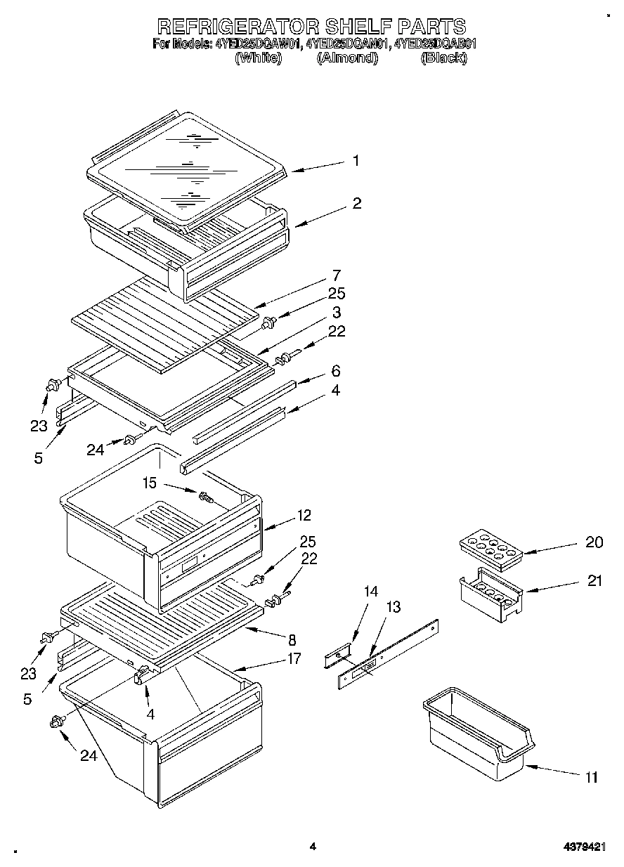 03 - REFRIGERATOR SHELF