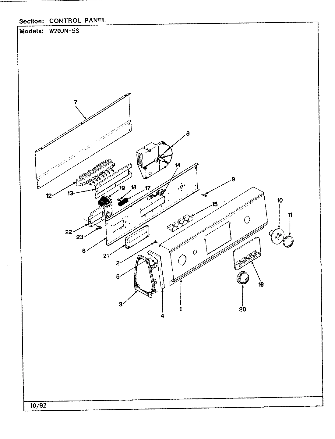04 - CONTROL PANEL (REV. A-E)