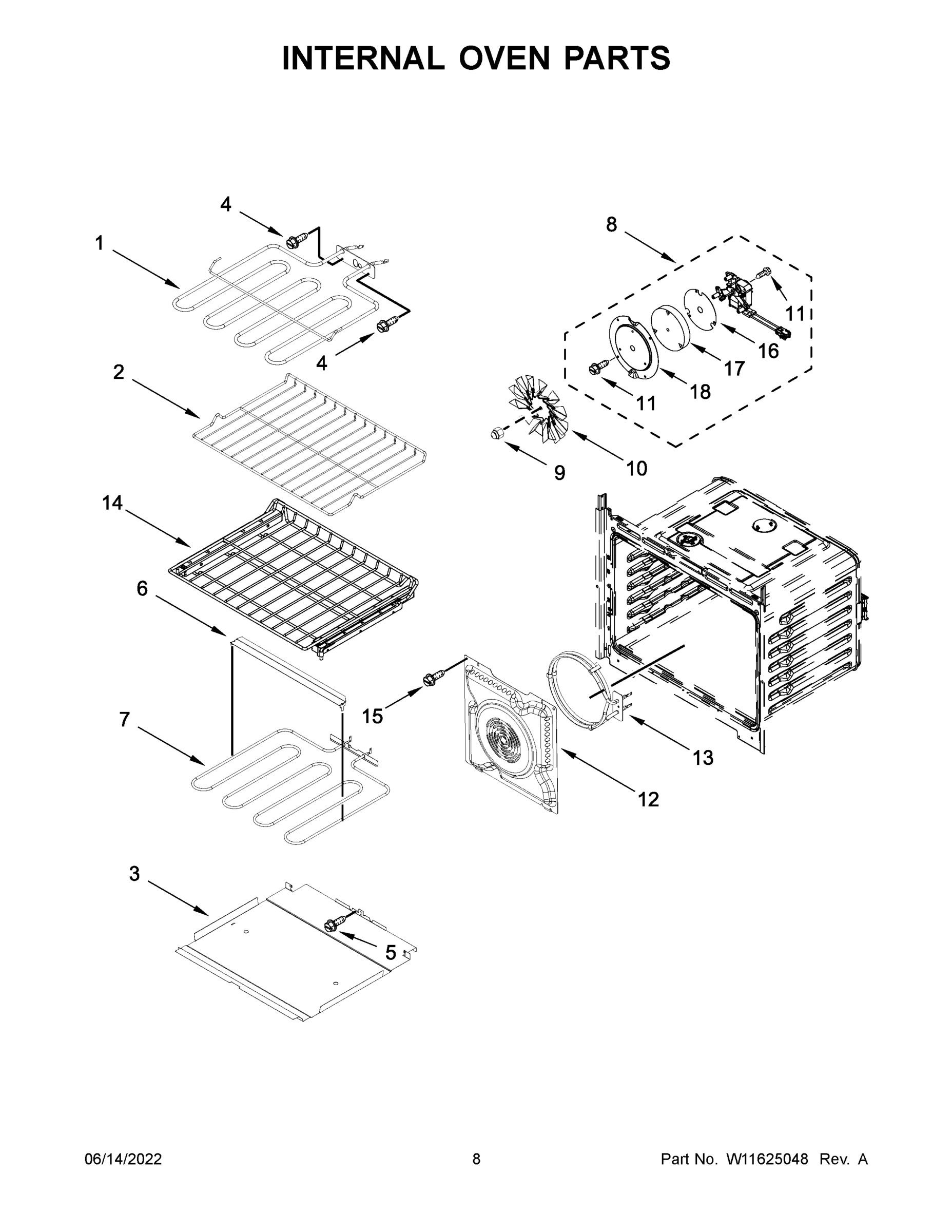 05 - INTERNAL OVEN PARTS