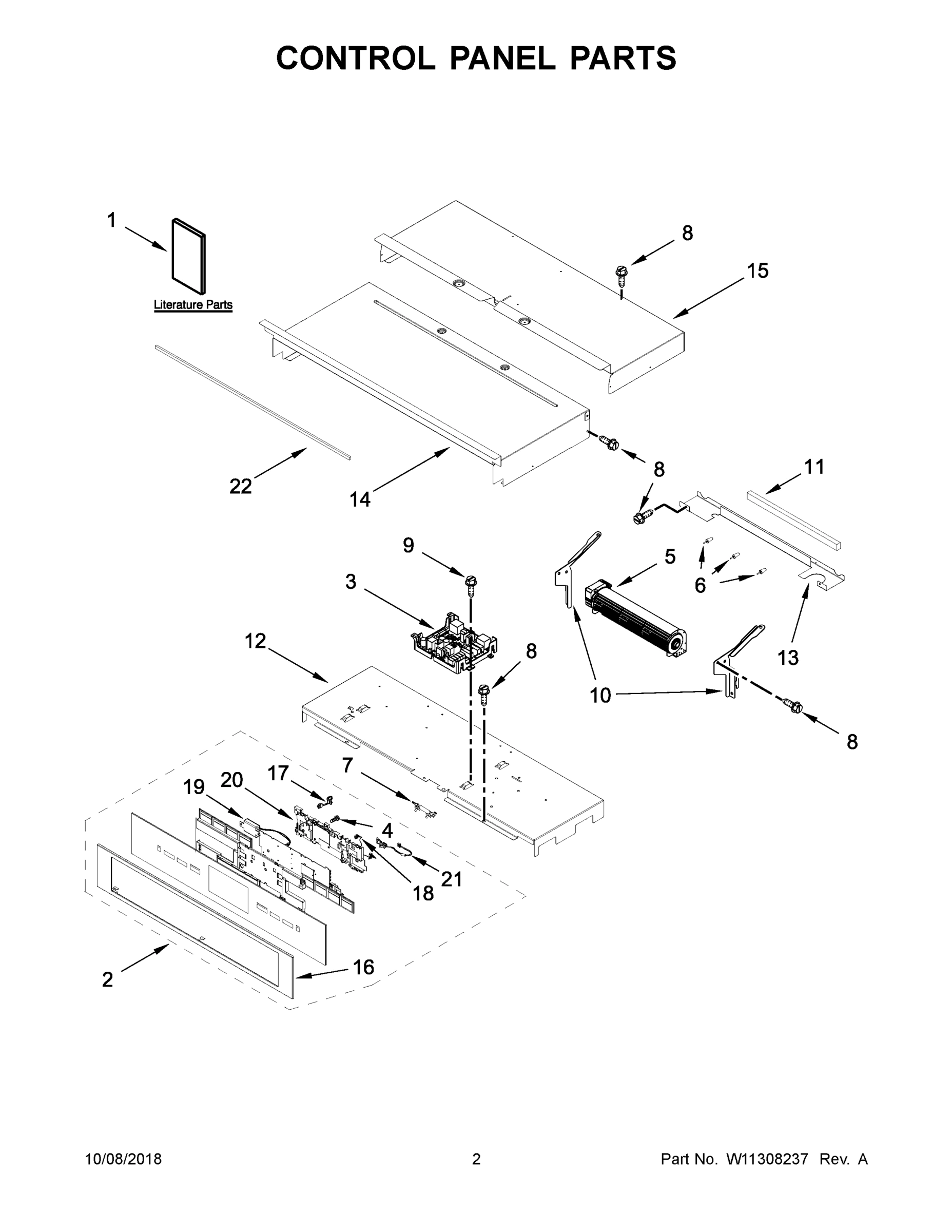 02 - CONTROL PANEL PARTS