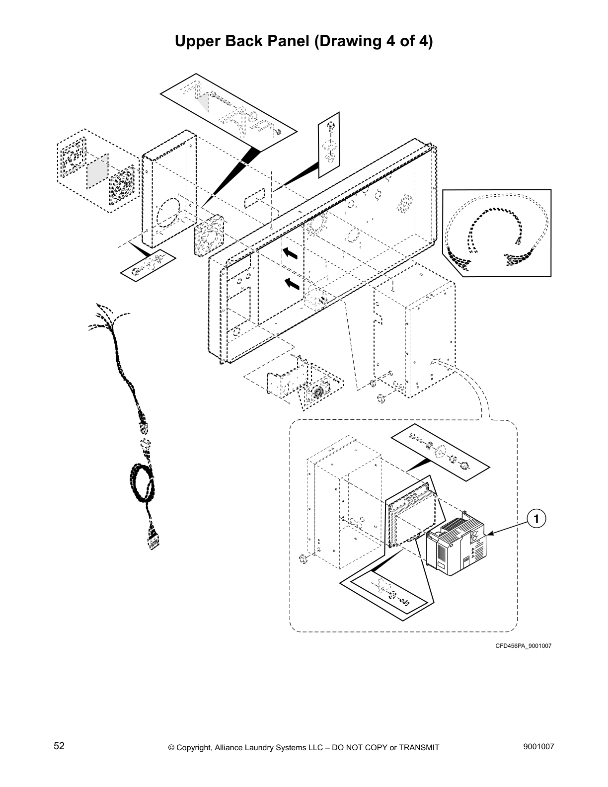 Upper Back Panel (Drawing 4 of 4)