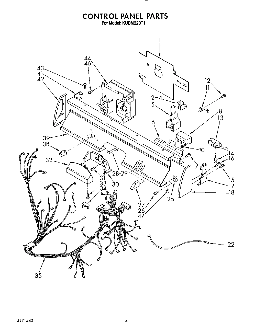 04 - CONTROL PANEL, LIT/OPTIONAL
