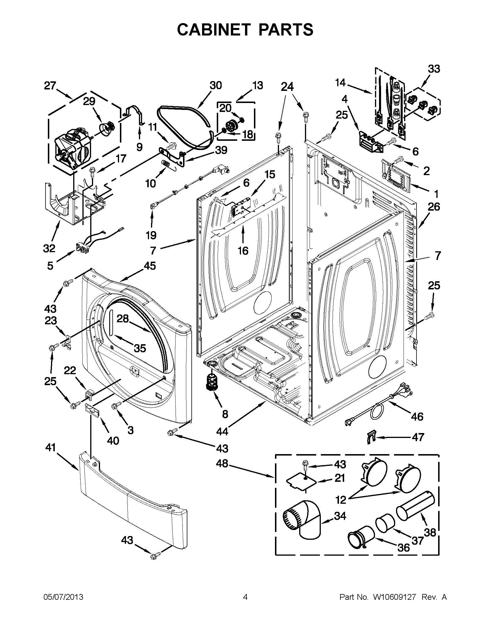 02 - CABINET PARTS