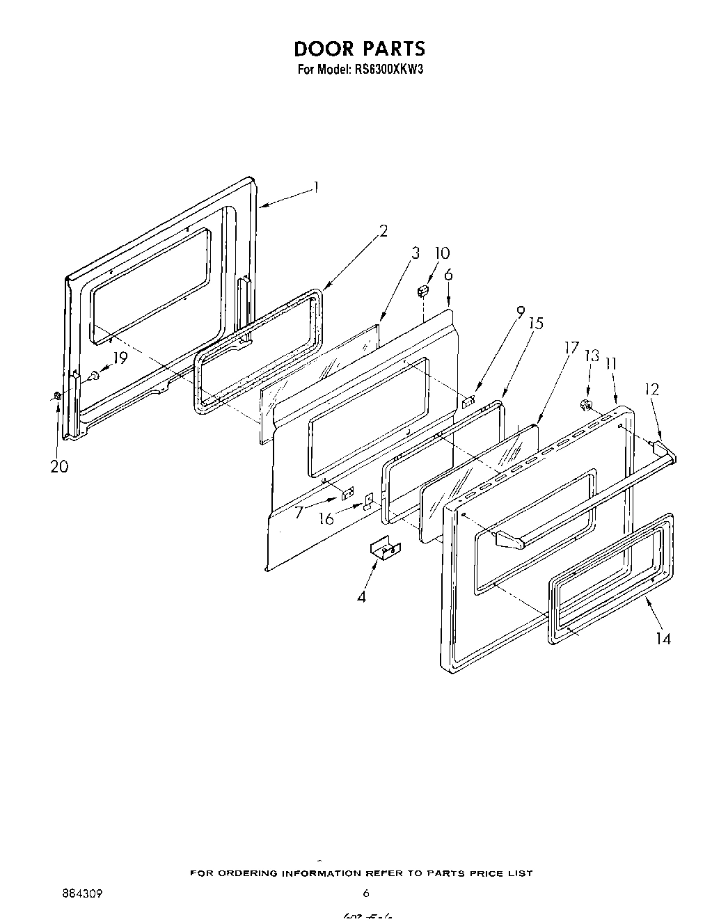 04 - OVEN DOOR , LITERATURE AND OPTIONAL