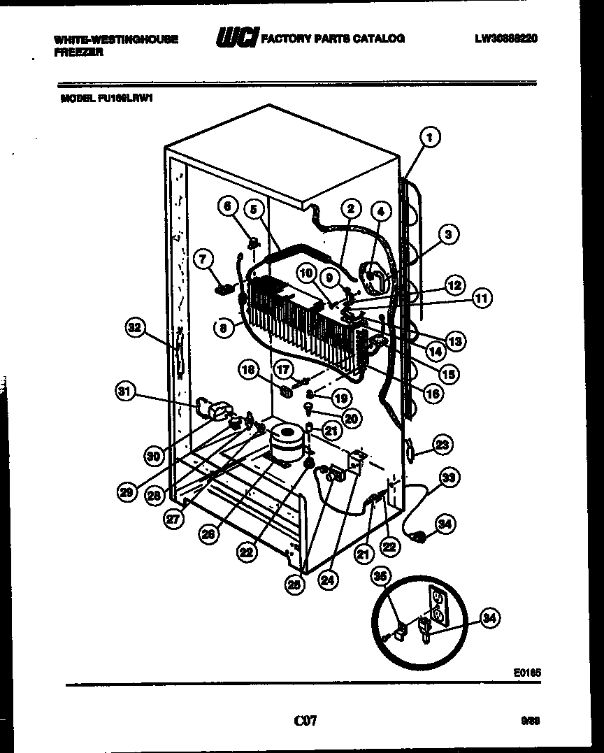 05 - SYSTEM AND AUTOMATIC DEFROST PARTS