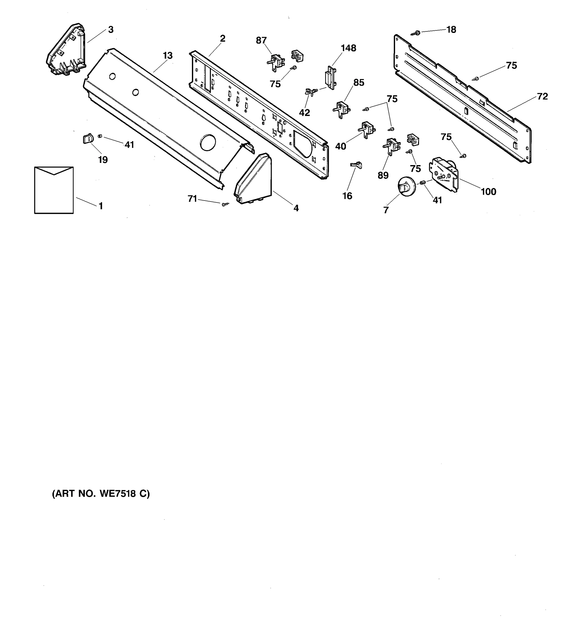BACKSPLASH ASSEMBLY