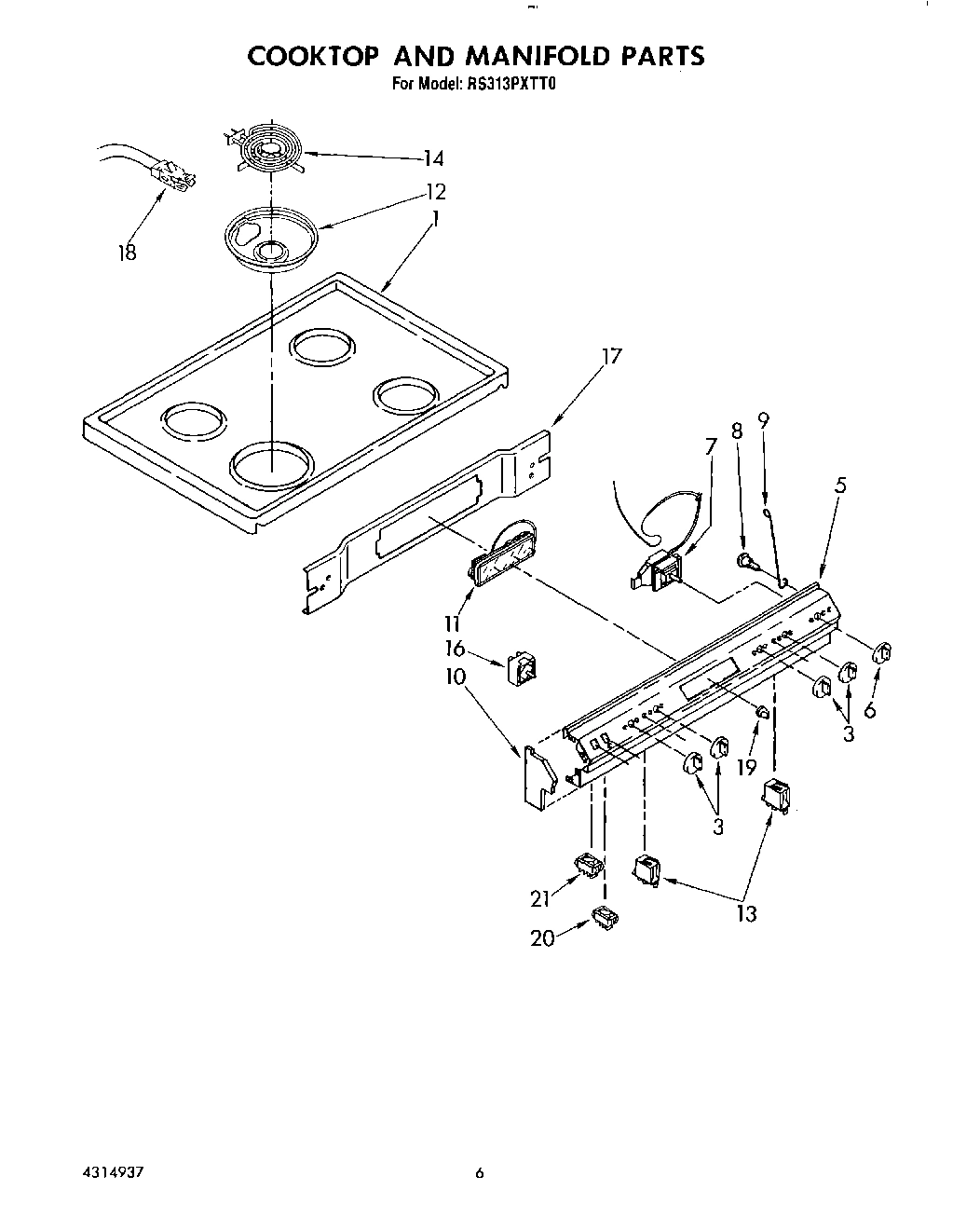 05 - COOKTOP AND MANIFOLD