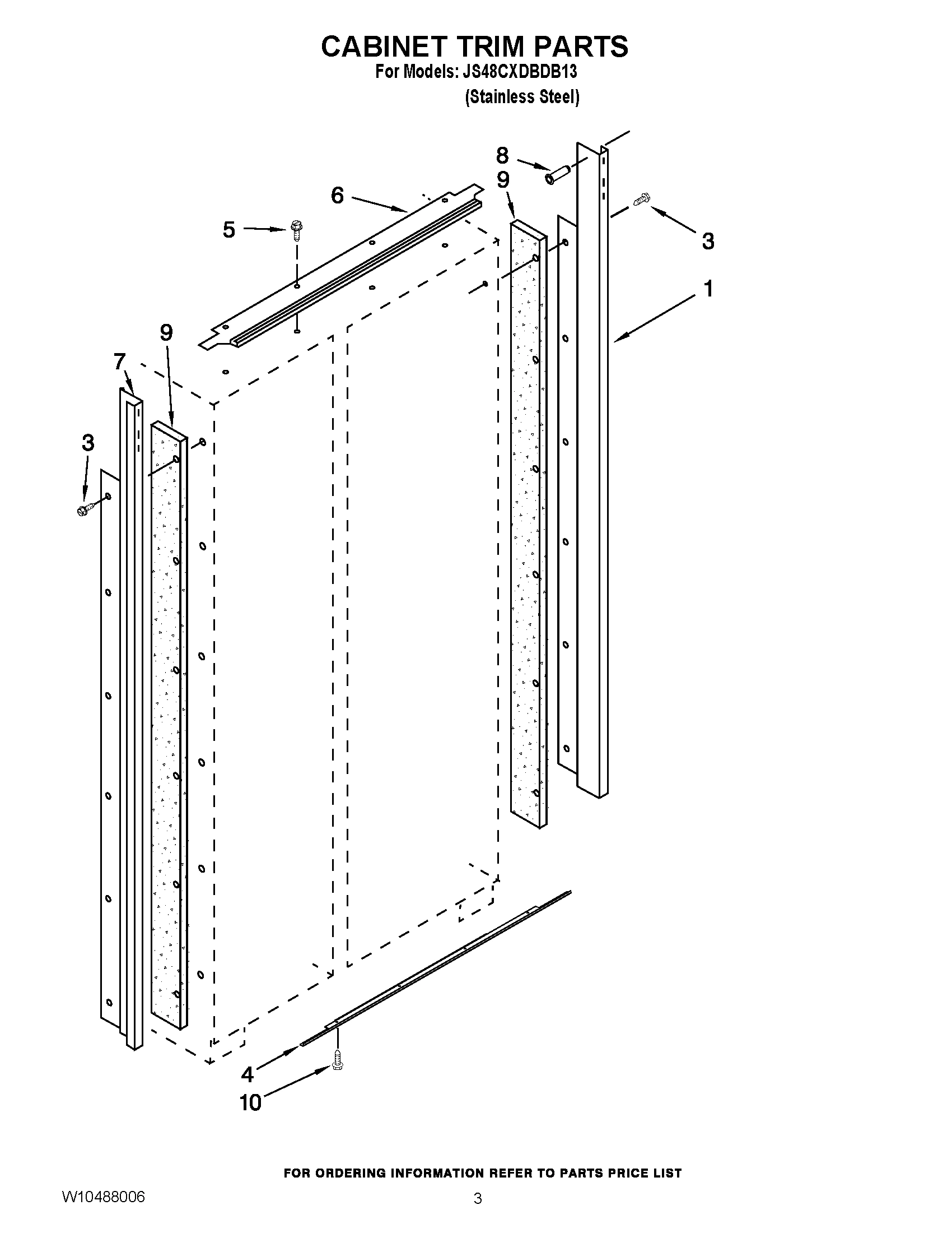 02 - CABINET TRIM PARTS