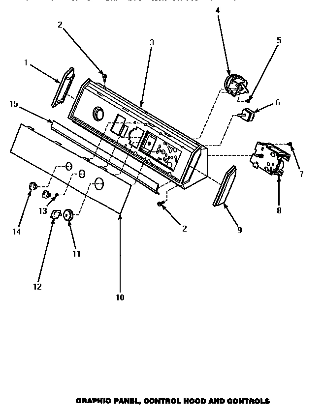 08 - GRAPHIC PANEL, CONTROL HOOD & CONTROLS
