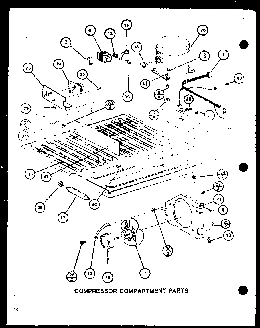 01 - COMPRESSOR COMPARTMENT PARTS
