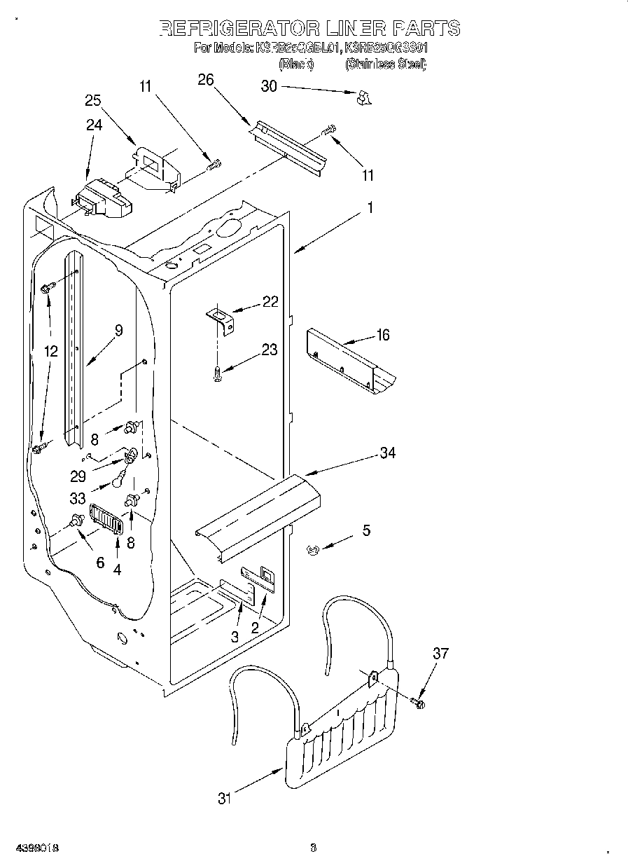 02 - REFRIGERATOR LINER