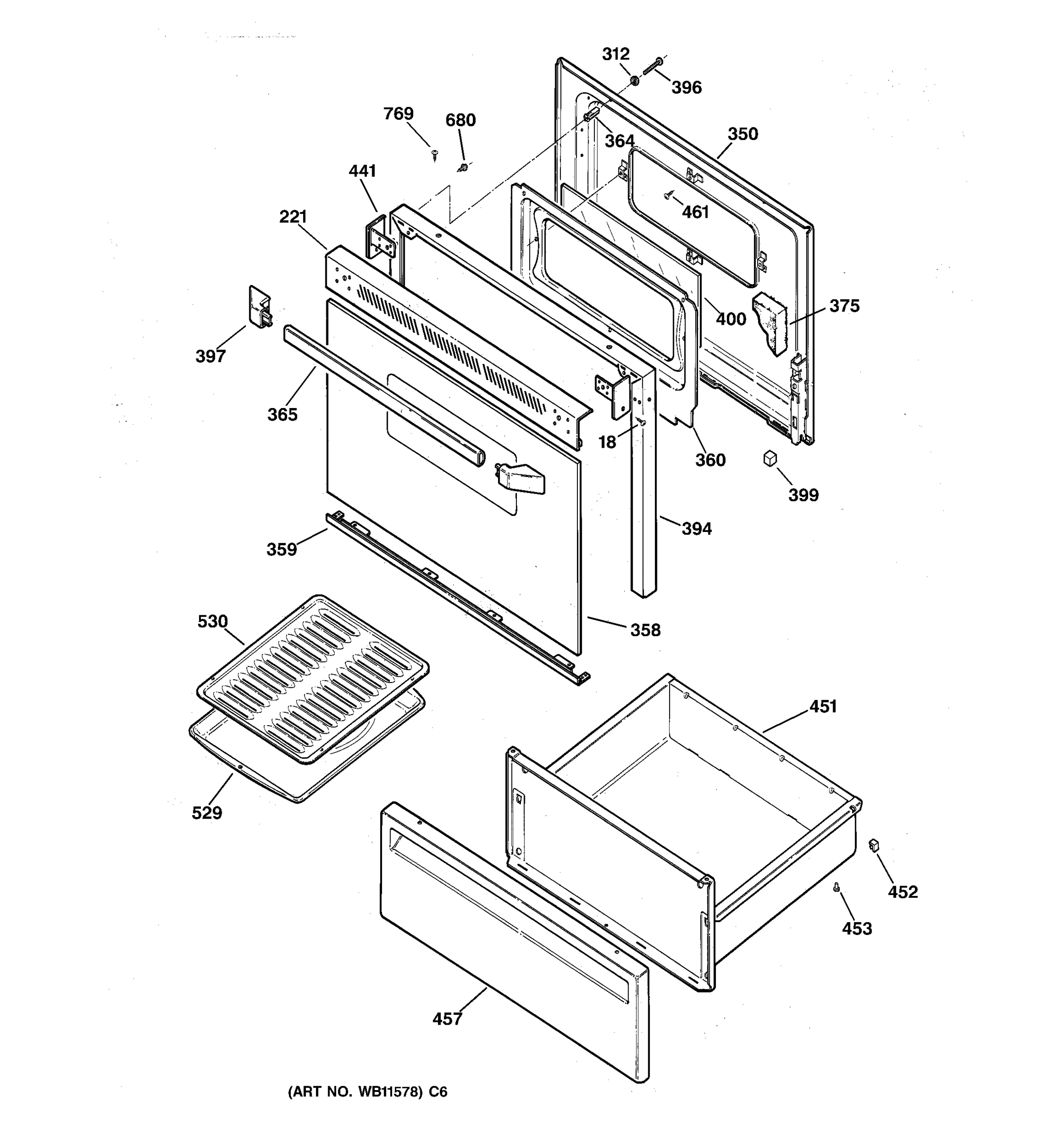 DOOR & DRAWER PARTS