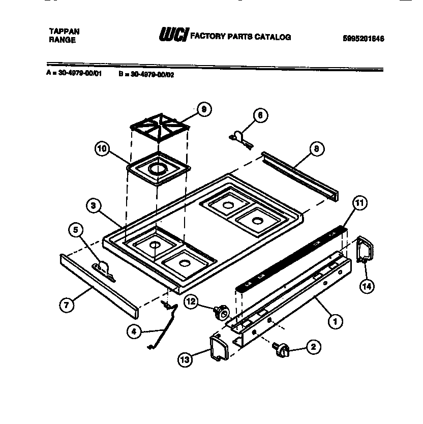 03 - COOKTOP PARTS