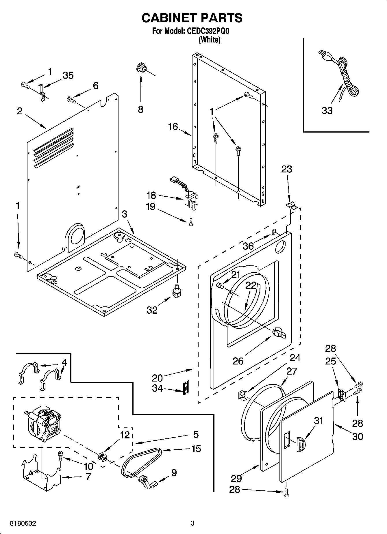 02 - CABINET PARTS