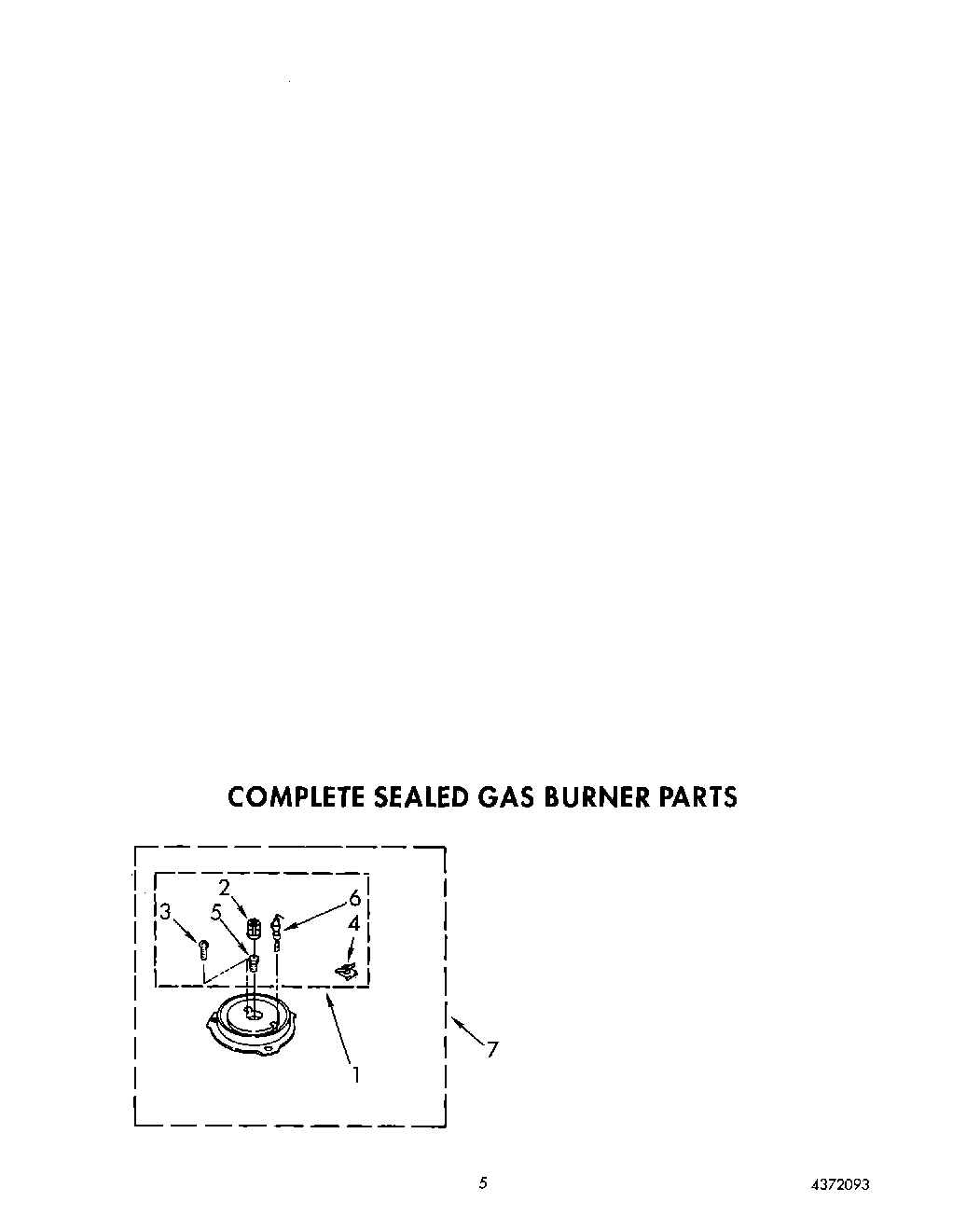 03 - COMPLETE SEALED GAS BURNER