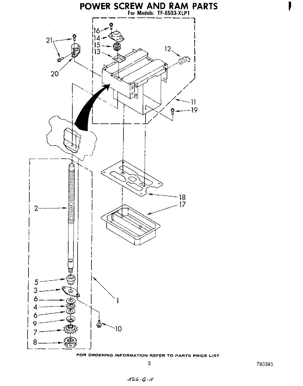 03 - POWER SCREW AND RAM