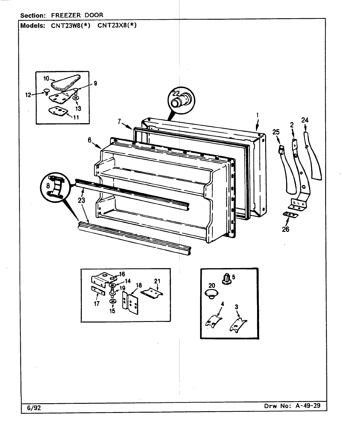 02 - FREEZER DOOR