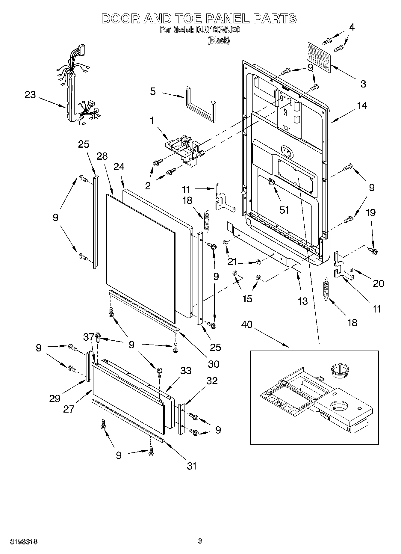 03 - DOOR AND TOE PANEL