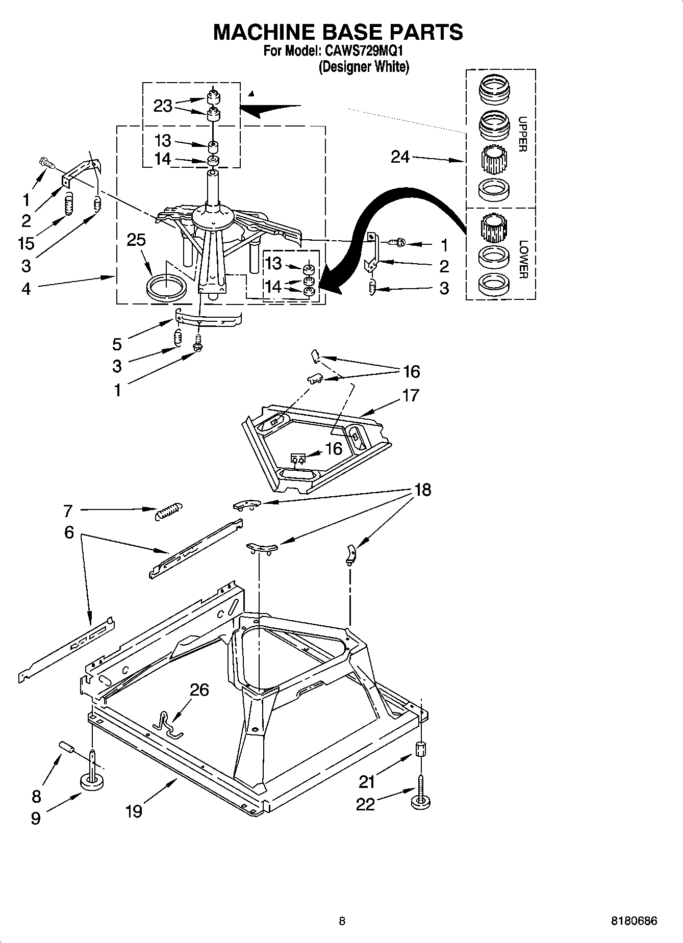 05 - MACHINE BASE PARTS