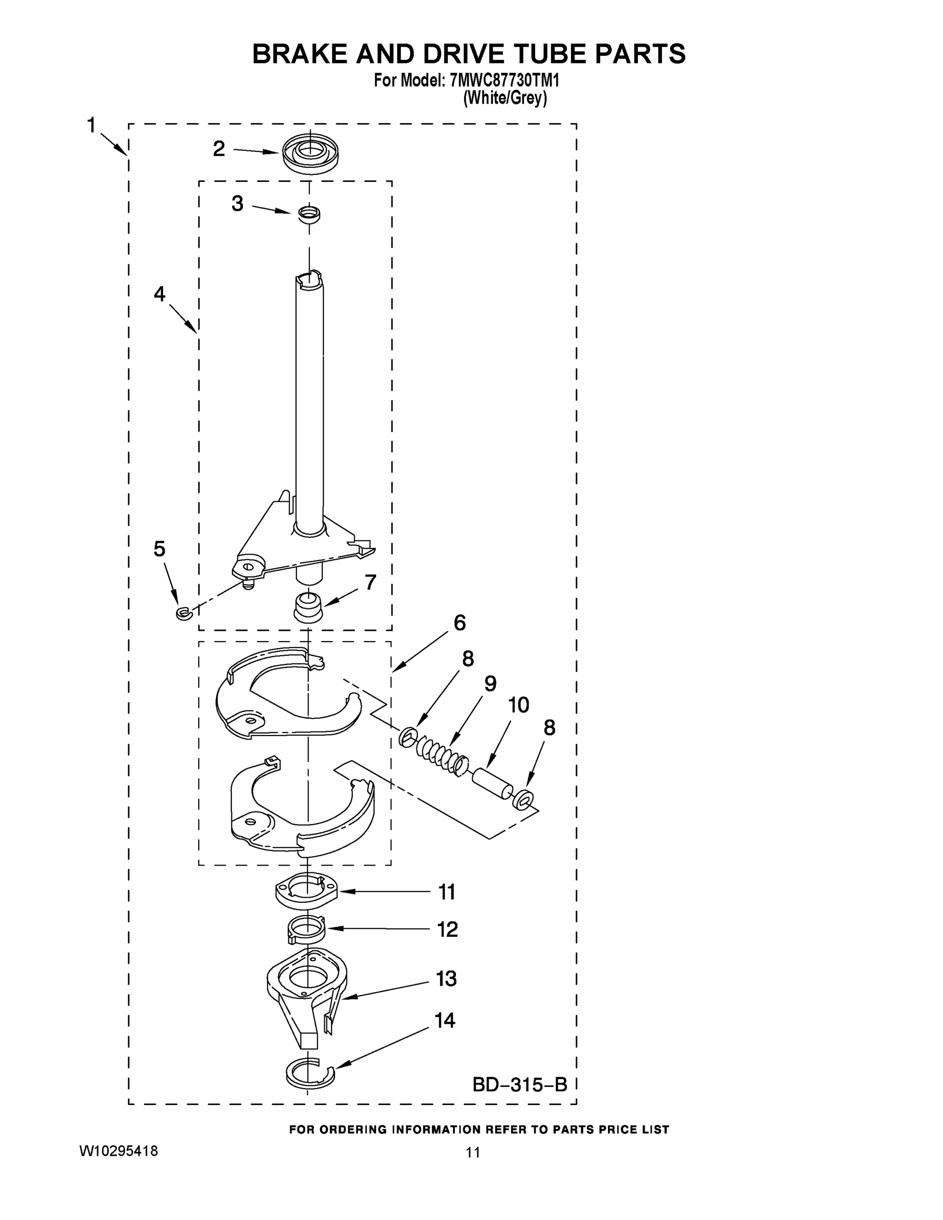 07 - BRAKE AND DRIVE TUBE PARTS