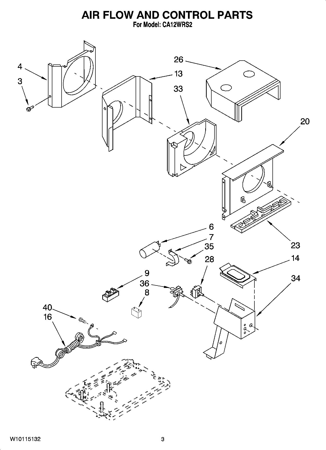 02 - AIR FLOW AND CONTROL PARTS