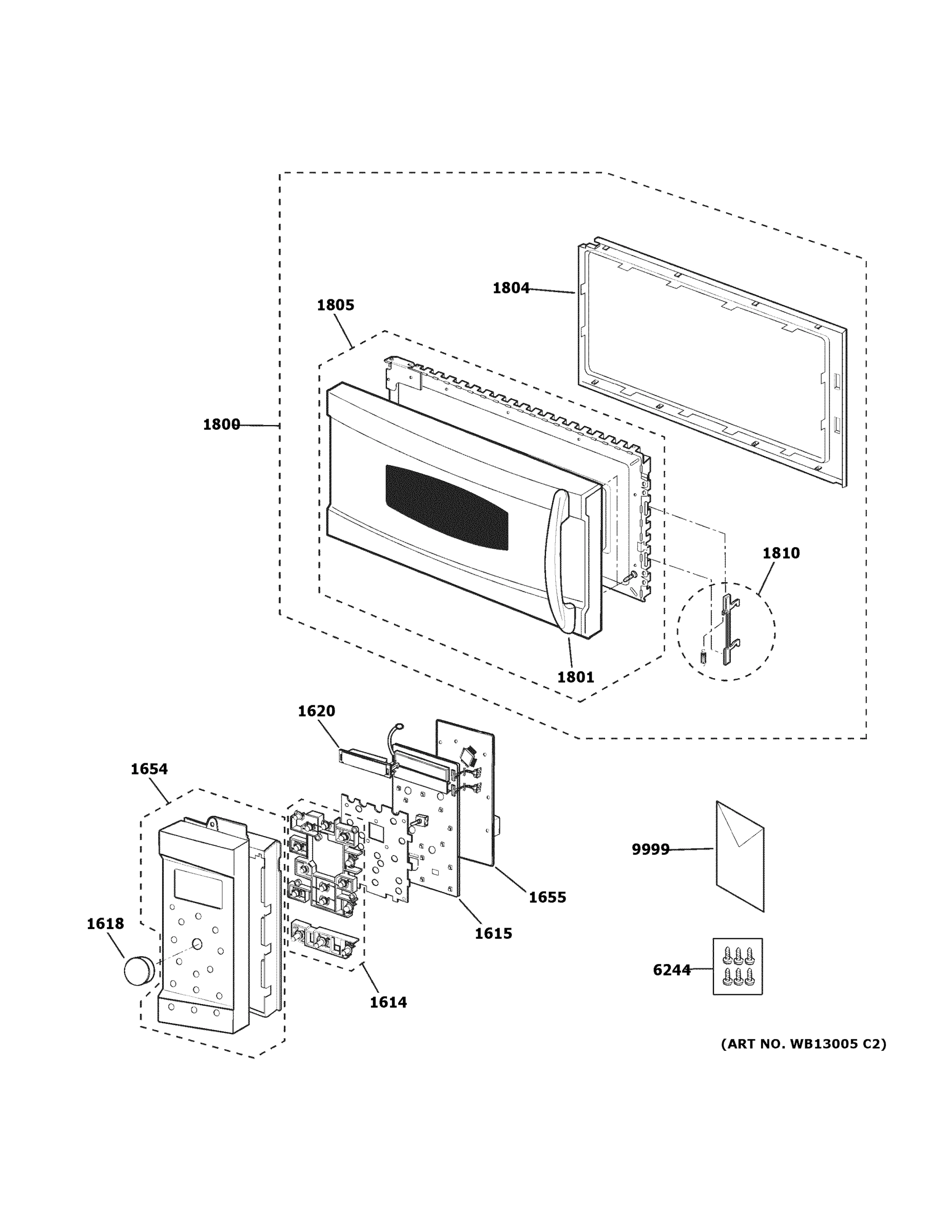 CONTROL PANEL & DOOR PARTS